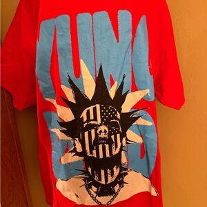 NEW Yungblud Life on Mars 2022 red tour shirt unisex XL